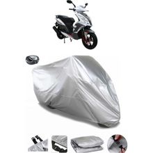Coverplus Mondial 150 Mash Gri Arka Çanta Uyumlu Su Geçirmez Motosiklet Brandası