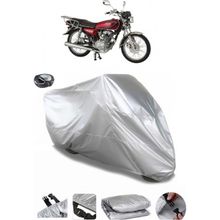 Coverplus Mondial 150 Masti Gri Arka Çanta Uyumlu Su Geçirmez Motosiklet Brandası