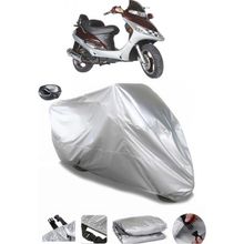 Coverplus Mondial 150 RE Gri Arka Çanta Uyumlu Su Geçirmez Motosiklet Brandası
