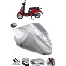 Coverplus Mondial 150 ZNX Gri Arka Çanta Uyumlu Su Geçirmez Motosiklet Brandası
