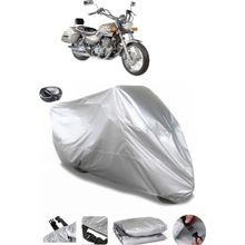 Coverplus Mondial 250 MCT Gri Arka Çanta Uyumlu Su Geçirmez Motosiklet Brandası