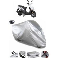 Coverplus Mondial 50 Eagle Gri Arka Çanta Uyumlu Su Geçirmez Motosiklet Brandası