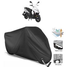 Coverplus Mondial 50 Eagle Siyah Motosiklet Branda