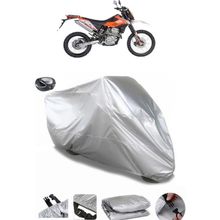 Coverplus Mondial X-Treme Enduro Gri Arka Çanta Uyumlu Su Geçirmez Motosiklet Brandası
