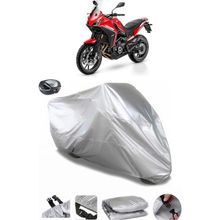 Coverplus Moto Morini X-Cape Gri Arka Çanta Uyumlu Su Geçirmez Motosiklet Brandası