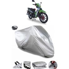 Coverplus Motolux Africa Wolf Gri Arka Çanta Uyumlu Su Geçirmez Motosiklet Brandası