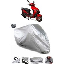 Coverplus Motolux Nirvana 50 Gri Arka Çanta Uyumlu Su Geçirmez Motosiklet Brandası
