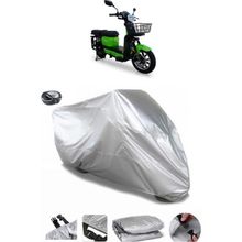 Coverplus Motolux Pitton 50 Gri Arka Çanta Uyumlu Su Geçirmez Motosiklet Brandası