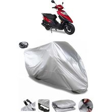 Coverplus Motolux Rossi 50 Gri Arka Çanta Uyumlu Su Geçirmez Motosiklet Brandası