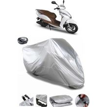 Coverplus Motoran Elite Gri Arka Çanta Uyumlu Su Geçirmez Motosiklet Brandası
