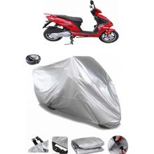 Coverplus Motoran Wind 125 Gri Arka Çanta Uyumlu Su Geçirmez Motosiklet Brandası