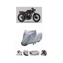Coverplus Mutt Akita 125 Gri Su Geçirmez Motosiklet Brandası