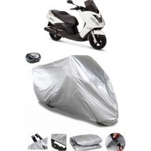 Coverplus Peugeot Citystar 200 Gri Arka Çanta Uyumlu Su Geçirmez Motosiklet Brandası