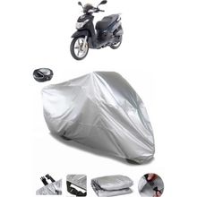 Coverplus Peugeot LXR 200I Gri Arka Çanta Uyumlu Su Geçirmez Motosiklet Brandası