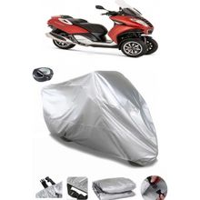 Coverplus Peugeot Metropolis 400 Gri Arka Çanta Uyumlu Su Geçirmez Motosiklet Brandası