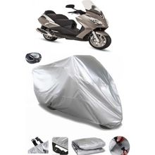 Coverplus Peugeot Satelis 400 Gri Arka Çanta Uyumlu Su Geçirmez Motosiklet Brandası