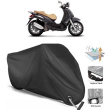 Coverplus Piaggio Beverly 250 Siyah Motosiklet Branda