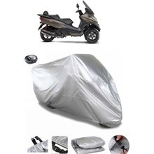 Coverplus Piaggio MP3 500 Gri Su Geçirmez Motosiklet Brandası