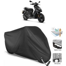 Coverplus Piaggio Typhoon 125 Siyah Motosiklet Branda
