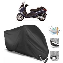 Coverplus Piaggio X8 200 Siyah Motosiklet Branda