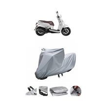 Coverplus QJ VPS125 Gri Su Geçirmez Motosiklet Brandası
