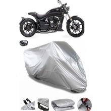 Coverplus Regal Raptor Pilder 250 Gri Arka Çanta Uyumlu Su Geçirmez Motosiklet Brandası