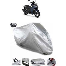 Coverplus RKS Arome 125 Gri Arka Çanta Uyumlu Su Geçirmez Motosiklet Brandası