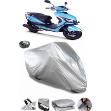 Coverplus RKS Blazer 50 XR Gri Arka Çanta Uyumlu Su Geçirmez Motosiklet Brandası