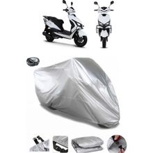 Coverplus RKS Blazer 50 XR Max Gri Arka Çanta Uyumlu Su Geçirmez Motosiklet Brandası
