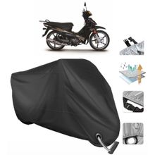 Coverplus RKS Jaguar 100 Siyah Motosiklet Branda