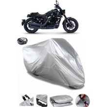 Coverplus RKS K-Light 250 Gri Arka Çanta Uyumlu Su Geçirmez Motosiklet Brandası
