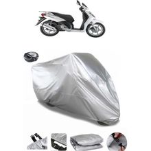 Coverplus RKS Outlook 150 Gri Arka Çanta Uyumlu Su Geçirmez Motosiklet Brandası