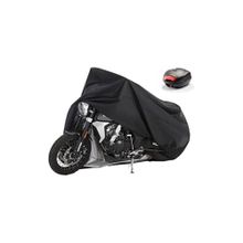 Coverplus RKS Side Force Arka Çanta Uyumlu Siyah Motosiklet Brandası