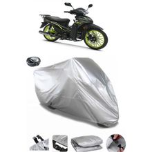 Coverplus RKS Sniper 100 Gri Arka Çanta Uyumlu Su Geçirmez Motosiklet Brandası