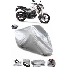 Coverplus RKS Titanium 220 Gri Arka Çanta Uyumlu Su Geçirmez Motosiklet Brandası
