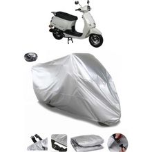 Coverplus RMG Moto Gusto Milano 50 Gri Arka Çanta Uyumlu Su Geçirmez Motosiklet Brandası
