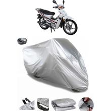 Coverplus RMG Moto Gusto Spark Gri Arka Çanta Uyumlu Su Geçirmez Motosiklet Brandası