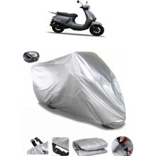 Coverplus Stmax Bravo 50 Gri Arka Çanta Uyumlu Su Geçirmez Motosiklet Brandası