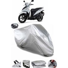 Coverplus Suzuki Address 110 Gri Arka Çanta Uyumlu Su Geçirmez Motosiklet Brandası