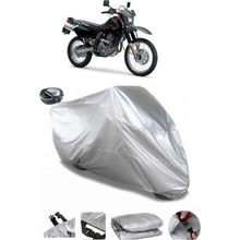 Coverplus Suzuki DR650 SE Gri Arka Çanta Uyumlu Su Geçirmez Motosiklet Brandası