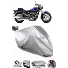 Coverplus Suzuki Marauder 800 Gri Arka Çanta Uyumlu Su Geçirmez Motosiklet Brandası
