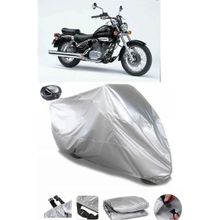Coverplus Suzuki VL 250 Intruder Gri Arka Çanta Uyumlu Su Geçirmez Motosiklet Brandası