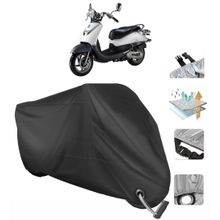 Coverplus SYM Allo 125 Siyah Motosiklet Branda