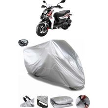 Coverplus SYM Crox 125 Gri Arka Çanta Uyumlu Su Geçirmez Motosiklet Brandası