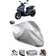 Coverplus SYM DRG 160 Gri Arka Çanta Uyumlu Su Geçirmez Motosiklet Brandası