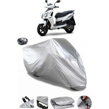 Coverplus Sym Jet 4 125 Arka Çanta Uyumlu Su Geçirmez Gri Motosiklet Brandası