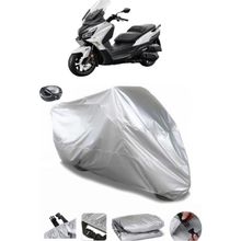 Coverplus Sym Joymax 250L ABS Arka Çanta Uyumlu Su Geçirmez Gri Motosiklet Brandası