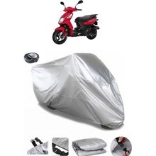 Coverplus Sym Orbit II 125L Arka Çanta Uyumlu Su Geçirmez Gri Motosiklet Brandası