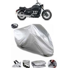 Coverplus Triumph Rocket 3 Touring Arka Çanta Uyumlu Su Geçirmez Gri Motosiklet Brandası