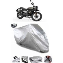 Coverplus Triumph Street Scrambler Arka Çanta Uyumlu Su Geçirmez Gri Motosiklet Brandası